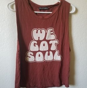 Maroon Tank Top
